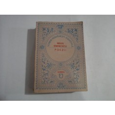 (Scrieri romanesti esentiale) - MIHAI EMINESCU - POEZII - Editura Junimea, 1990