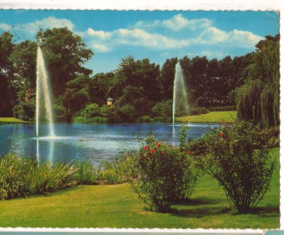 CPIB 16645 CARTE POSTLA - GELSENKIRCHEN STADTGARTEN foto