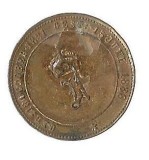 Cumpara ieftin Jeton pentru identificat Kaiser Friedrich III - Prusia, 22 mm