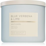 Bath &amp; Body Works Blue Verbena &amp; Lime lum&acirc;nare parfumată 411 g