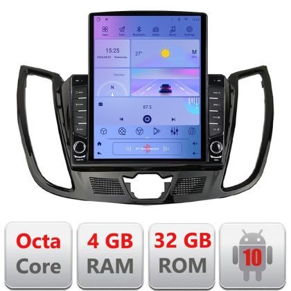 Navigatie Ford Kuga C-MAX Android radio gps internet Octa Core 4+64 LTE KIT-362-v2+EDT-E709 CarStore Technology