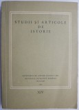 Studii si articole de istorie XIV