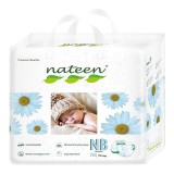 Scutece hipoalergenice Flex&amp;Fit Premium, New Born, Nr 1, 3-5 kg, 20 bucati, Nateen