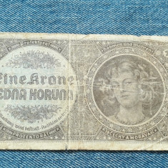 1 Krone 1940 Protectorat Bohemia si Moravia / Koruna H024