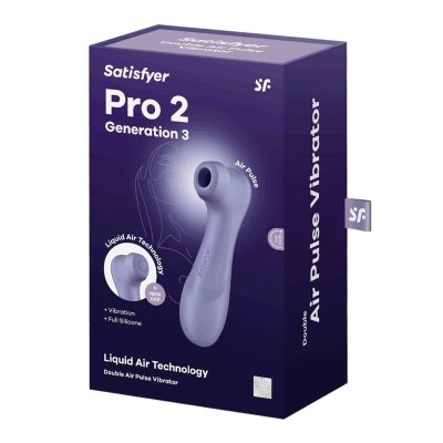 Stimulator clitoris Satisfyer Pro 2 Generation 3 with Liquid Air lilac foto