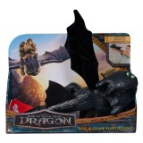 CUM SA ITI DRESEZI DRAGONUL HUG SI GLIDE FIGURINA DRAGON TOOTHLESS