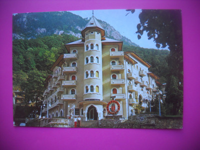 HOPCT 77273 HOTEL CERNA IN 1987-BAILE HERCULANE -JUD CARAS SEVERIN -CIRCULATA foto