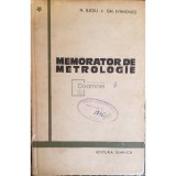 N. Ilioiu - Memorator de metrologie (Editia: 1965)