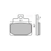 MBS Placute frana Scarabeo 100 00-09 /Leonardo 125-150 96-04 MCB709, Cod Produs: 225100460RM