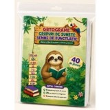 Ortograme, grupuri de sunete si semne de punctuatie. Set de 40 de planse didactice