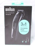 Aparat de tuns electric cu acumulator BRAUN SK2400 All In One 3 in 1 Series 3