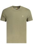 Cumpara ieftin Timberland Tricou SHORT SLEEVE TEE barbati, cu mini logo brodat, Regular fit, Verde, M