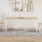 vidaXL Masă de sufragerie &quot;Corona&quot;, alb 180x90x75 cm lemn masiv de pin 4005722