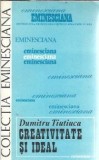 Creativitate si ideal - Dumitru Tiutiuca