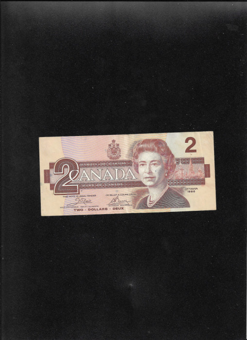 Canada 2 dollars 1986 seria3781384