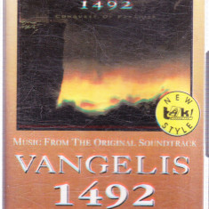 AMS# - CASETA AUDIO VANGELIS 1942 - CONQUEST OF PARADISE