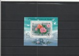 ROMANIA 1989 LP 1220 EXPOZITIA MONDIALA DE FILATELIE BULGARIA 89 COLITA MNH