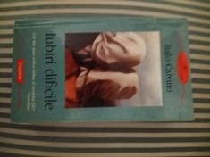 Italo Calvino Iubiri dificile
