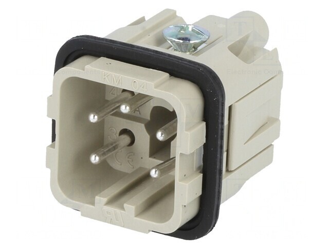 Conector HDC cu Inserturi de Contact Tată 5x4 PE 10A