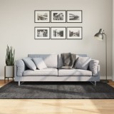 vidaXL Covor pufos &quot;PAMPLONA&quot; fire &icirc;nalte antracit modern 140x200 cm