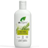 Dr.Organic Balsam Bio Arbore de Ceai, Natural, Organic, Vegan, Par Normal/Gras, Fara Parabeni/SLS, 265ml