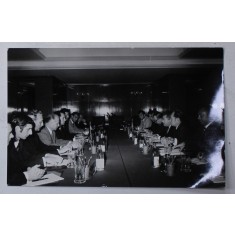 CONVORBIRI LA NIVEL DE MINISTRII ROMANO - SLOVENE , BUCURESTI , FOTOGRAFIE DE PRESA , SEPT. 1973