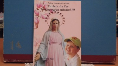 DOINA HASNES CIURDARIU - CUVINTE DIN CER, MEDJUGORJE IN MILENIUL III -142 PAG. foto