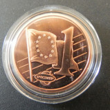 Moneda 1 cent 2008 - Vatican, essai, proba, specimen, Europa, Cupru-Nichel