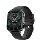 Cumpara ieftin iSEN V96 Smartwatch, Negru, 1.83 HD, Ritm Cardiac, Tensiune Arteriala, Oxigen in Sange (SpO2), Functie Apel, 280 mAh, IP67, Curea Silicon, Aplicatia D