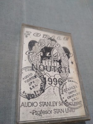 CASETA AUDIO ZORILE DIN GALATI VOL 5 1996 RARA!!!! DE TARABA foto