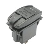 Incarcator priza bricheta auto 12V/24V, 2xUSB 5V/3.1A DC