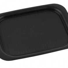 Tava servire, Wenko, XL, 45.5 x 33 x 2.3 cm, polipropilena/plastic, negru