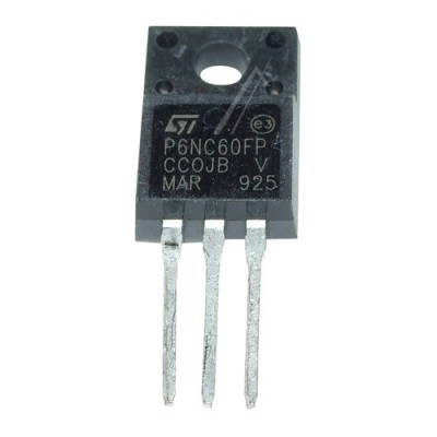 P6NC60FP TRANZISTOR TO-220 40 WATT STP6NC60FP STMICROELECTRONICS foto