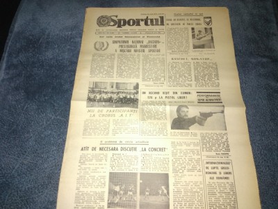 ZIARUL SPORTUL 26 IUNIE 1985 foto