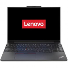 Laptop Lenovo ThinkPad E16 (Procesor Intel® Core™ i7-13700H (24M Cache, up to 5.0 GHz), 16inch WUXGA, 32GB DDR4, 1TB SSD, Intel Iris Xe Graphics, Negr