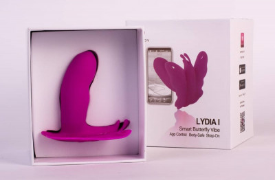 Vibrator Lydia I Smart Butterfly Vibe, Mov foto