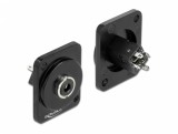 Modul de lipit D-type jack 3.5mm stereo 3 pini mama, Delock 86789