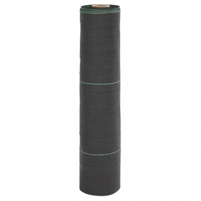 Membrană antiburuieni, negru, 0,5x25 m, PP