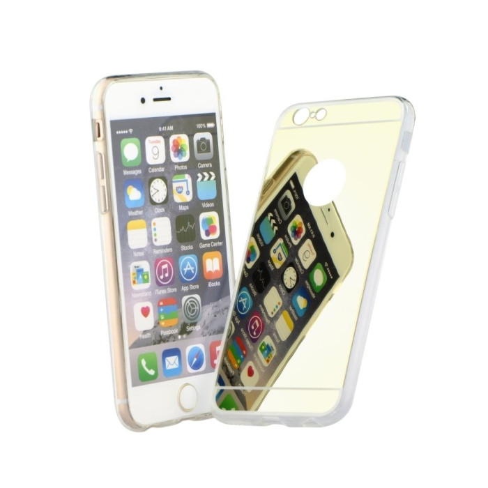 Husa Pentru APPLE iPhone 5/5S/SE - Luxury Mirror TSS, Auriu