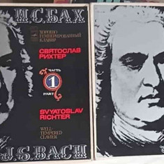 Disc vinil, LP. The Well-Tempered Clavier VOL.1-2 2xSETBOX CU CATE 3 DISCURI VINIL-J.S. Bach, Sviatoslav Richter