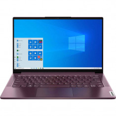 Laptop Lenovo Yoga Slim 7 14IIL05 14 inch FHD Intel Core i5-1035G4 16GB DDR4 512GB SSD Windows 10 Home Orchid foto