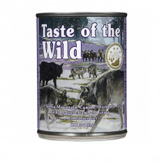 TASTE OF THE WILD Sierra Mountain Canine - conservă, 390g