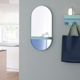 Oglinda de perete Mint cu polita integrata 30,3x10,5x60 cm REMEMBER