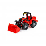 Tractor cu incarcator &ndash; Mammoet, 42,5&times;16,3&times;21 cm, Polesie