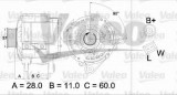Generator / Alternator AUDI A3 (8L1) (1996 - 2003) VALEO 437477
