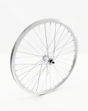 Roata fata dubla DSX, biciclete MTB 24 inch, culoare argintiu Cod:K491