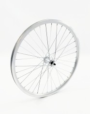 Roata fata dubla DSX, biciclete MTB 24 inch, culoare argintiu Cod:K491