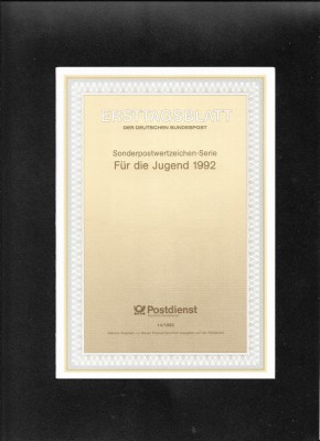 Germania FDC 14.1992 foto