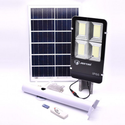 Lampa Solara 300W cu LED SMD, panou solar,suport si telecomanda &amp;ndash; JT-YS-300W-TZ foto