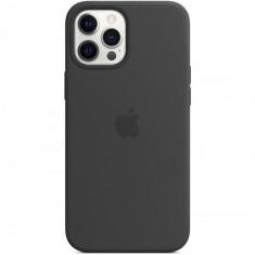 Husa MagSafe pentru Apple iPhone 12 Pro Max, Neagra MHLG3ZE/A foto